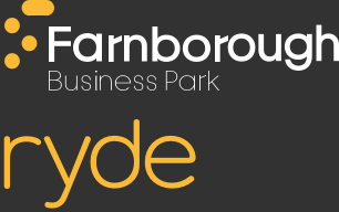Farnborough business park and ryde logo