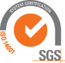 SGS 1SO 14001 logo